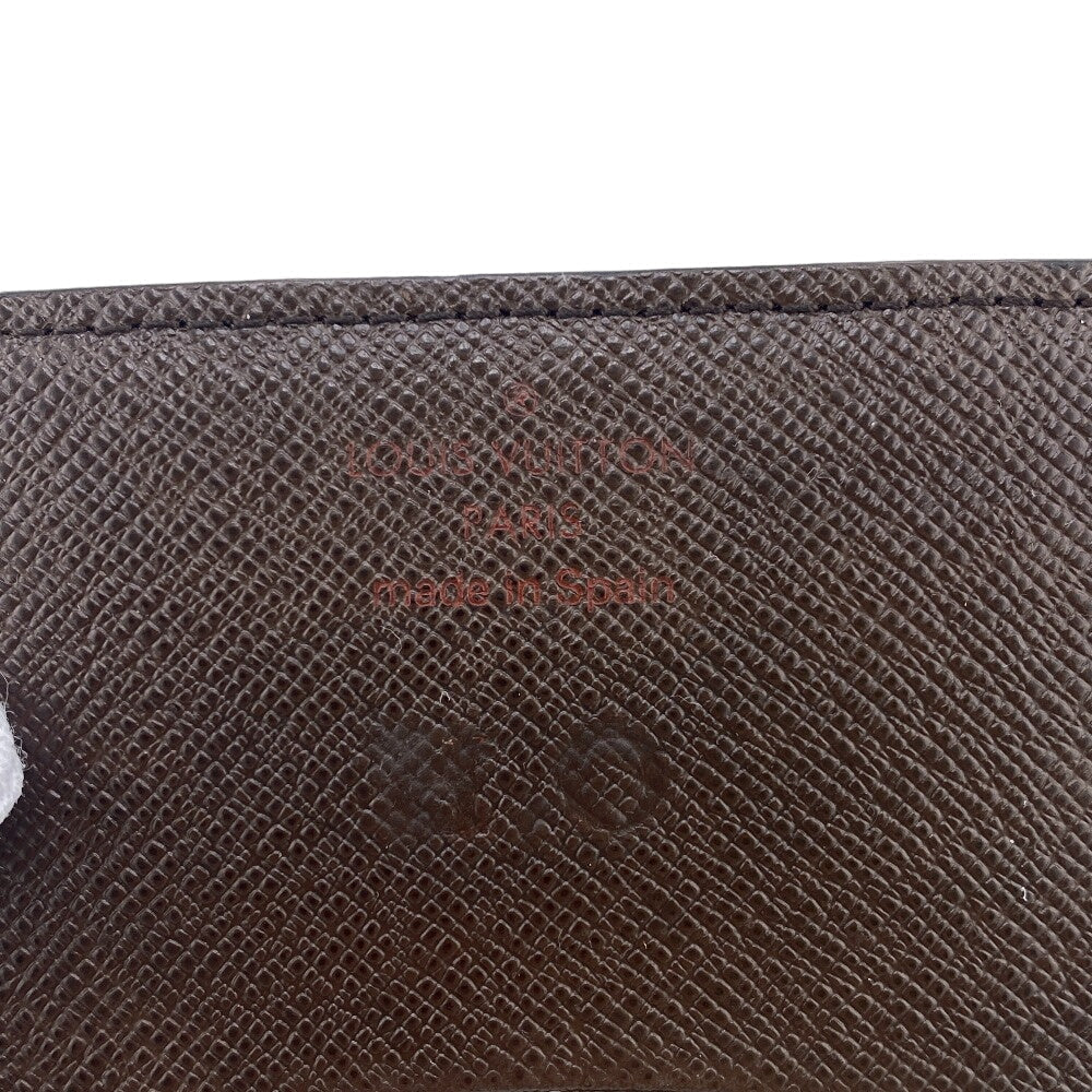 LOUIS VUITTON Card Case N62920 leather Brown name card holder Damier Anvelop Cult De Vuitto mens(Unisex)  d