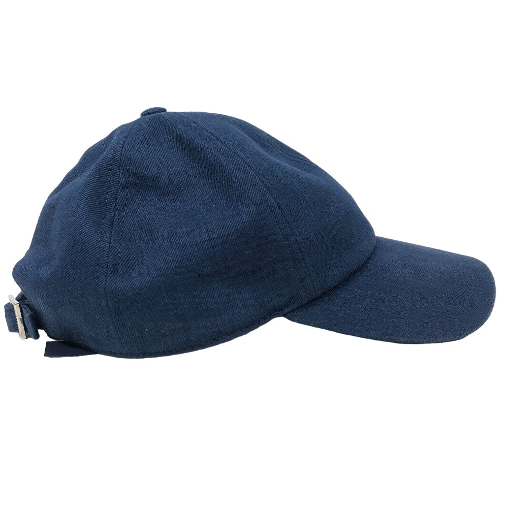 LOUIS VUITTON cap M7606L cotton Navy Marine LV smash mens  d