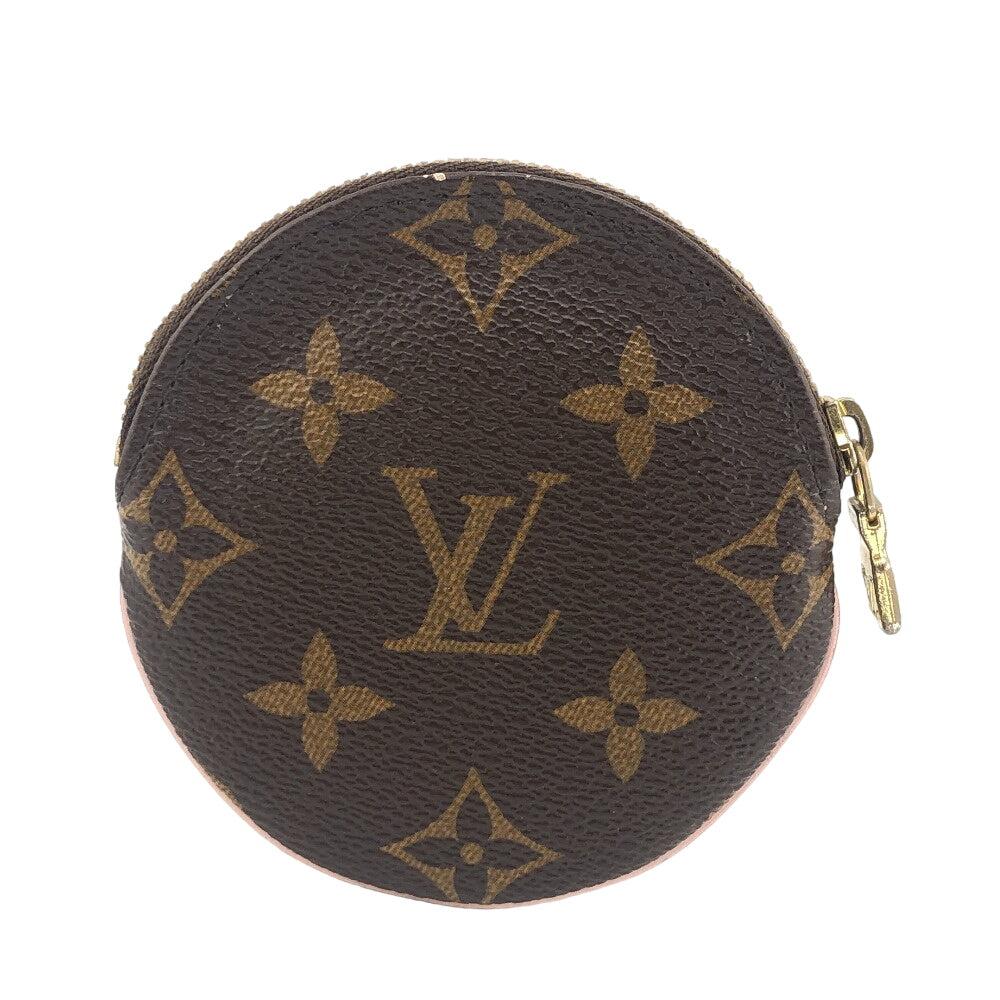 LOUIS VUITTON Coin case M69057 leather Brown Monogram Porto Moneron Women  d