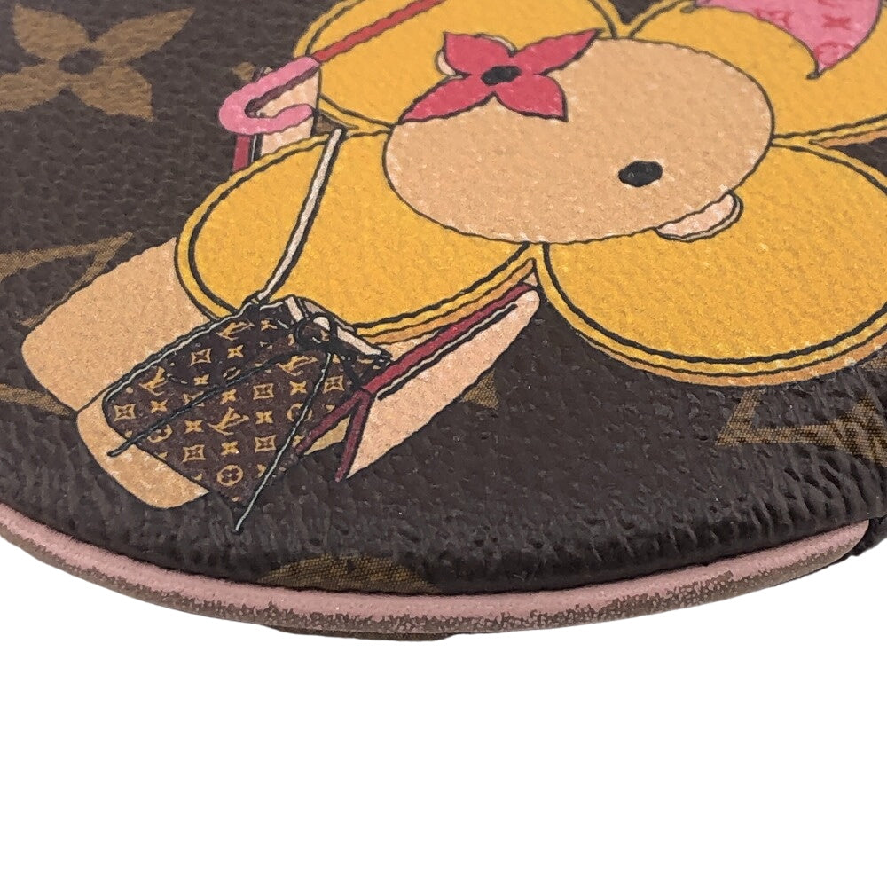 LOUIS VUITTON Coin case M69057 leather Brown Monogram Porto Moneron Women  d