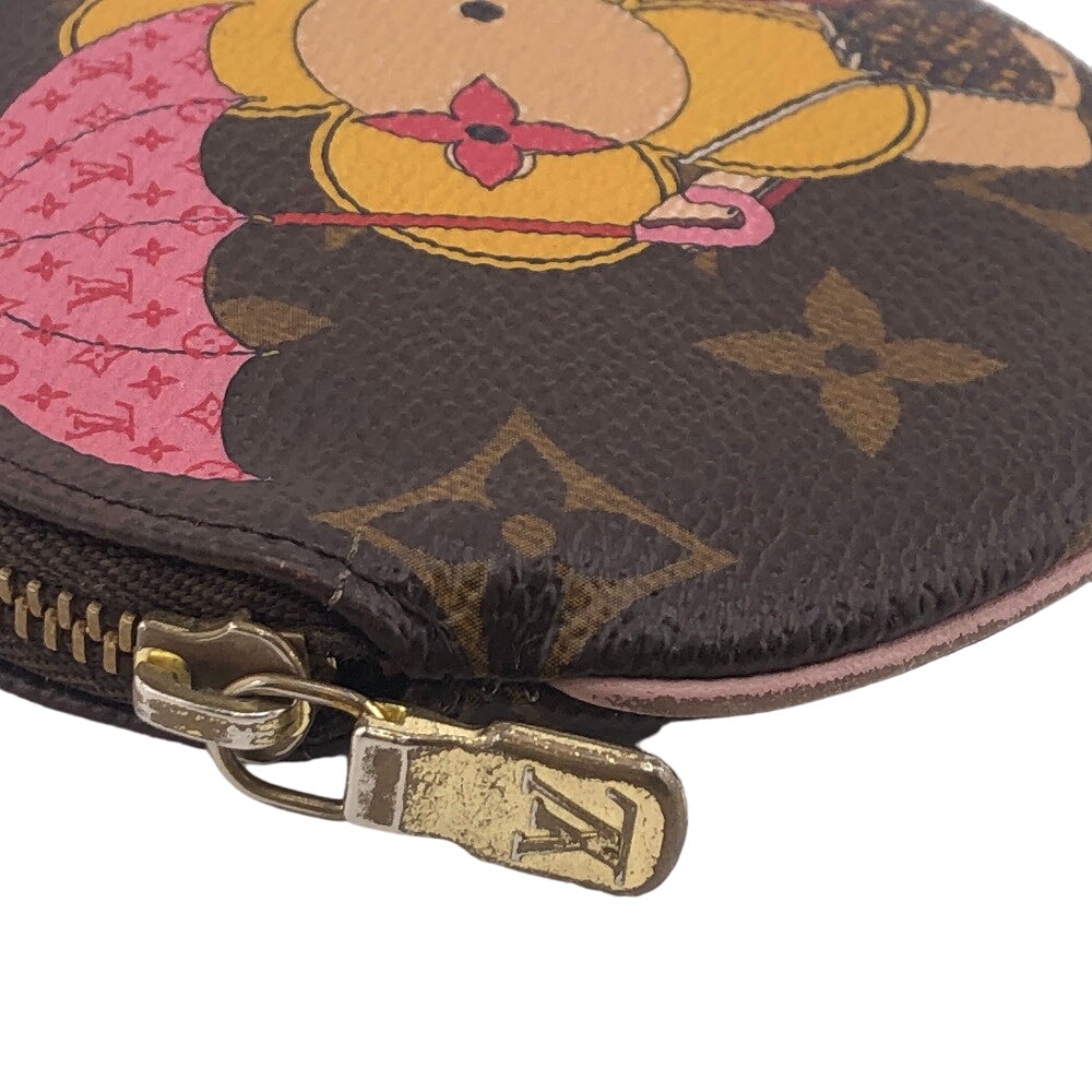 LOUIS VUITTON Coin case M69057 leather Brown Monogram Porto Moneron Women  d