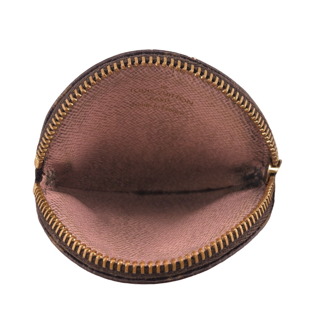 LOUIS VUITTON Coin case M69057 leather Brown Monogram Porto Moneron Women  d