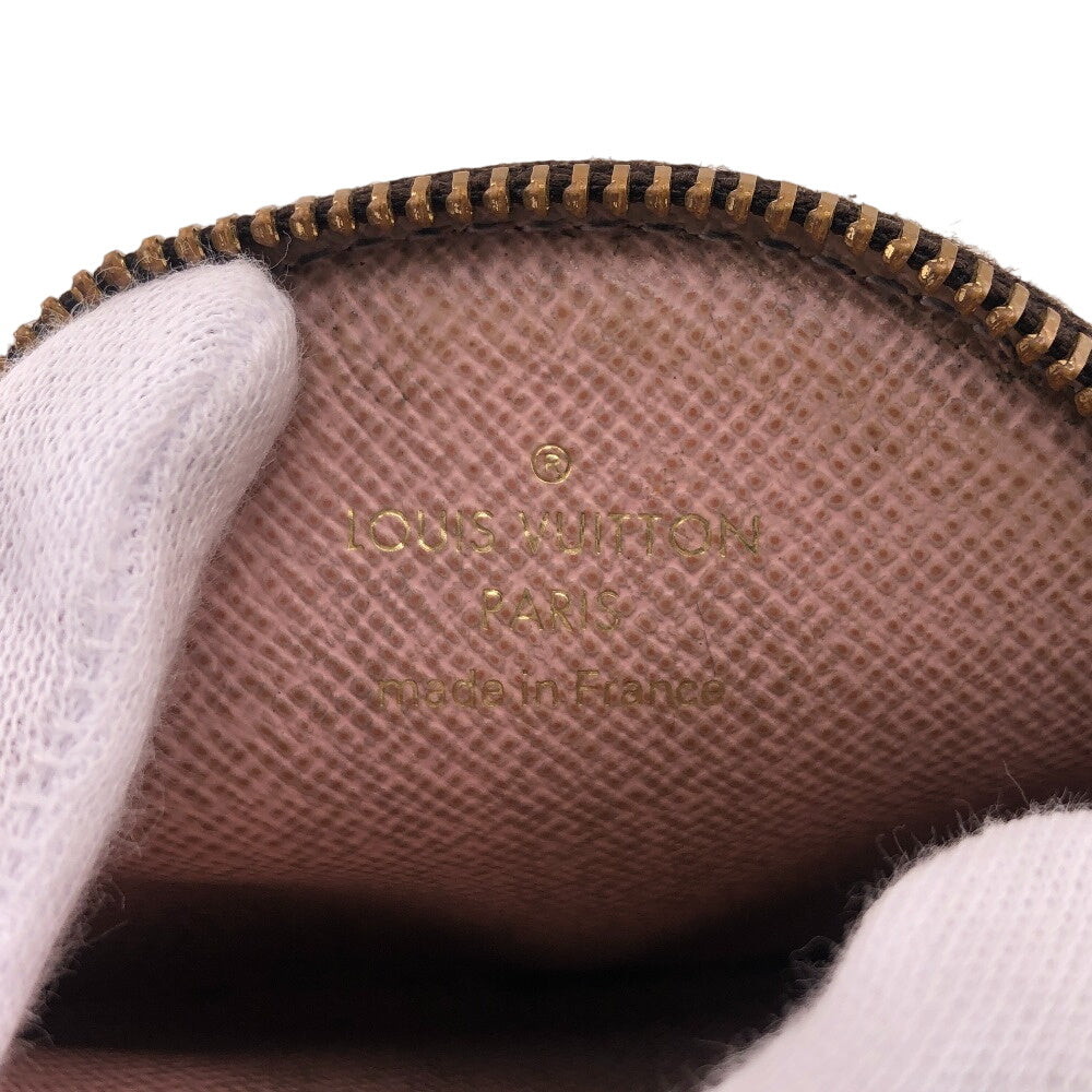 LOUIS VUITTON Coin case M69057 leather Brown Monogram Porto Moneron Women  d