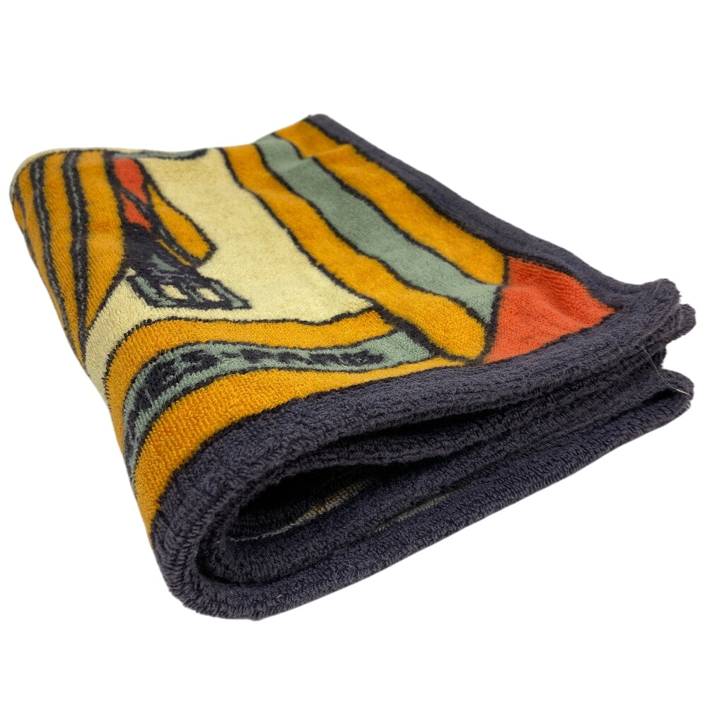 HERMES towel cotton Orange Women(Unisex)  d