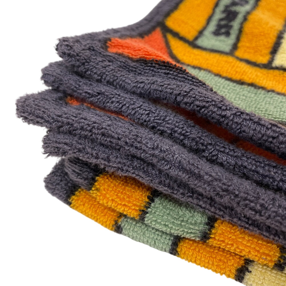 HERMES towel cotton Orange Women(Unisex)  d