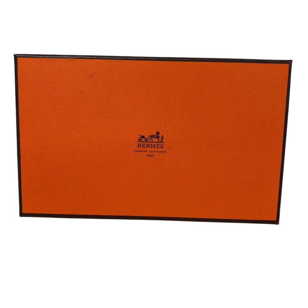 HERMES Bifold Wallet Swift, Epi Leather yellow Long wallet Box scarf Bean Women  d