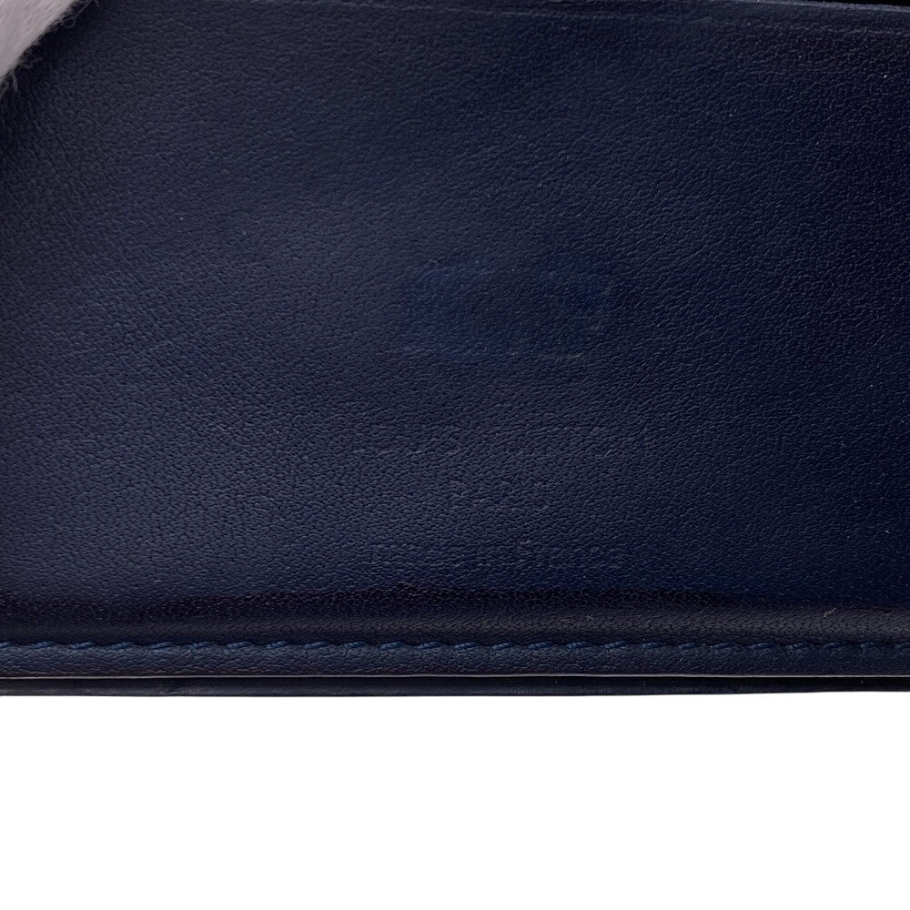 LOUIS VUITTON Bifold Wallet leather Brown Damier Portefeuille Slender mens  d