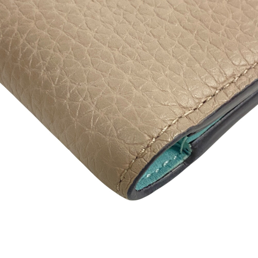 LOUIS VUITTON Bifold Wallet M82198 leather Galle Capusine V Vertical Wallet Capucines Women  d