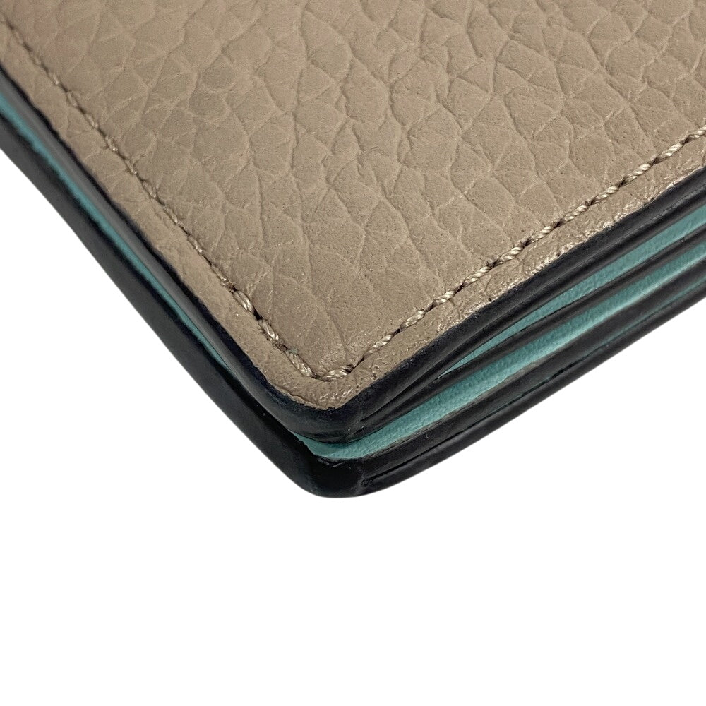 LOUIS VUITTON Bifold Wallet M82198 leather Galle Capusine V Vertical Wallet Capucines Women  d