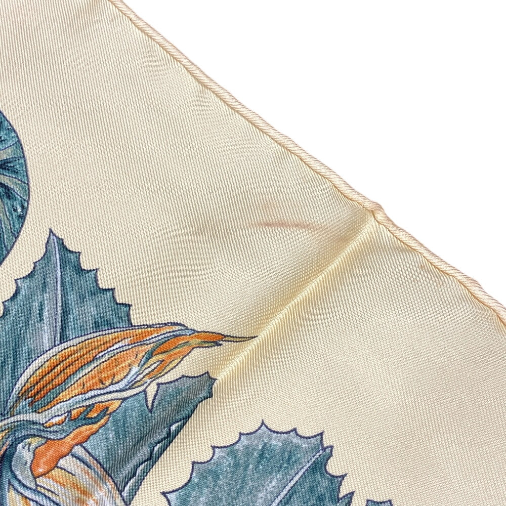 HERMES scarf silk multicolor Carre90 Pumpkin and colocynth Women  d