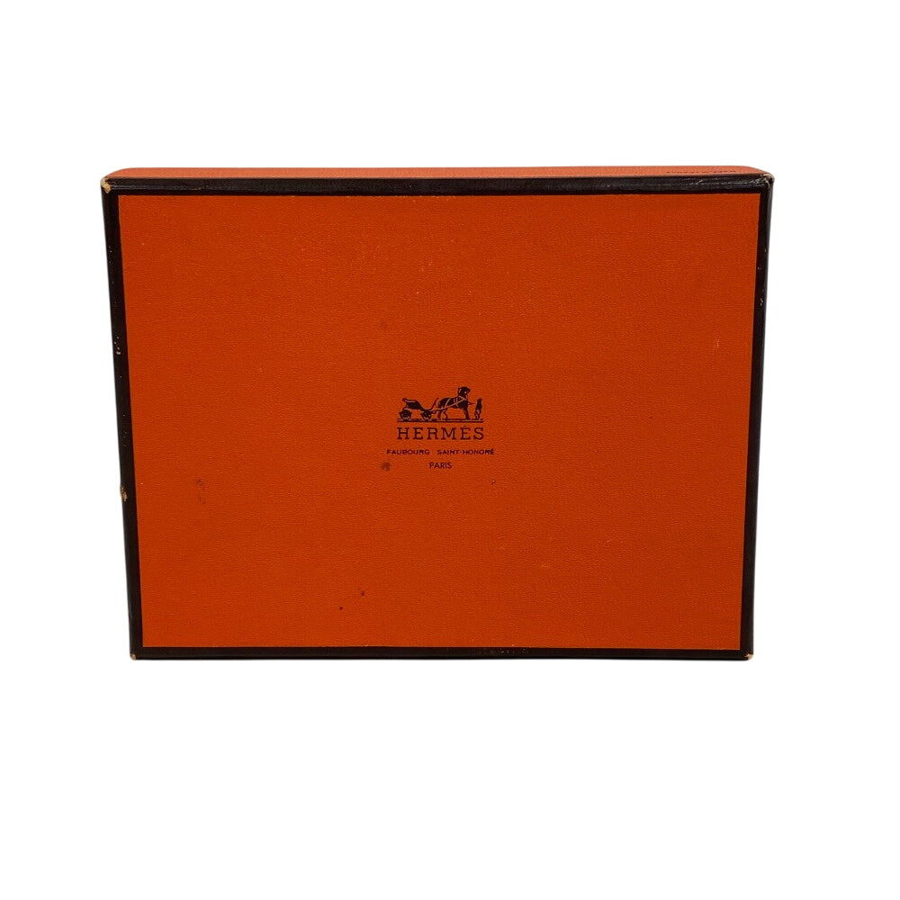 HERMES Card Case Epsom black Made in 2018 Petite Horizontal mens  d