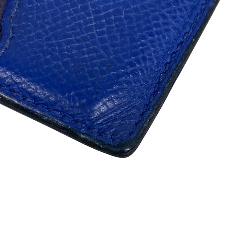 HERMES Card Case Epsom black Made in 2018 Petite Horizontal mens  d