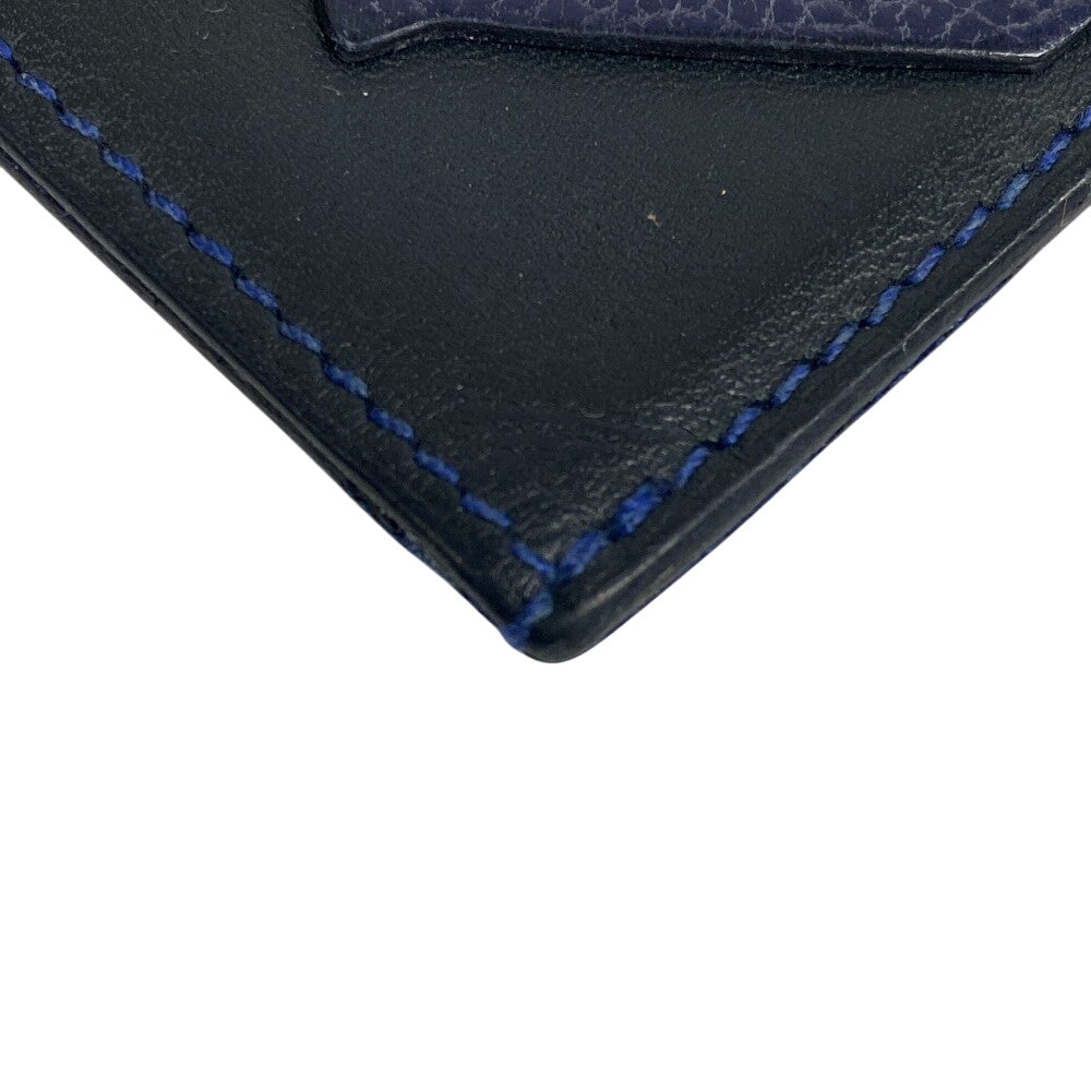 HERMES Card Case Epsom black Made in 2018 Petite Horizontal mens  d