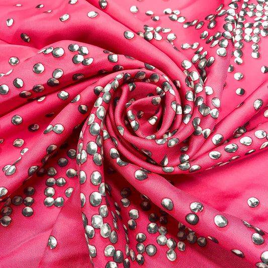 HERMES scarf silk pink Carre90 Cheval de Legende: Legendary Horse Women  d