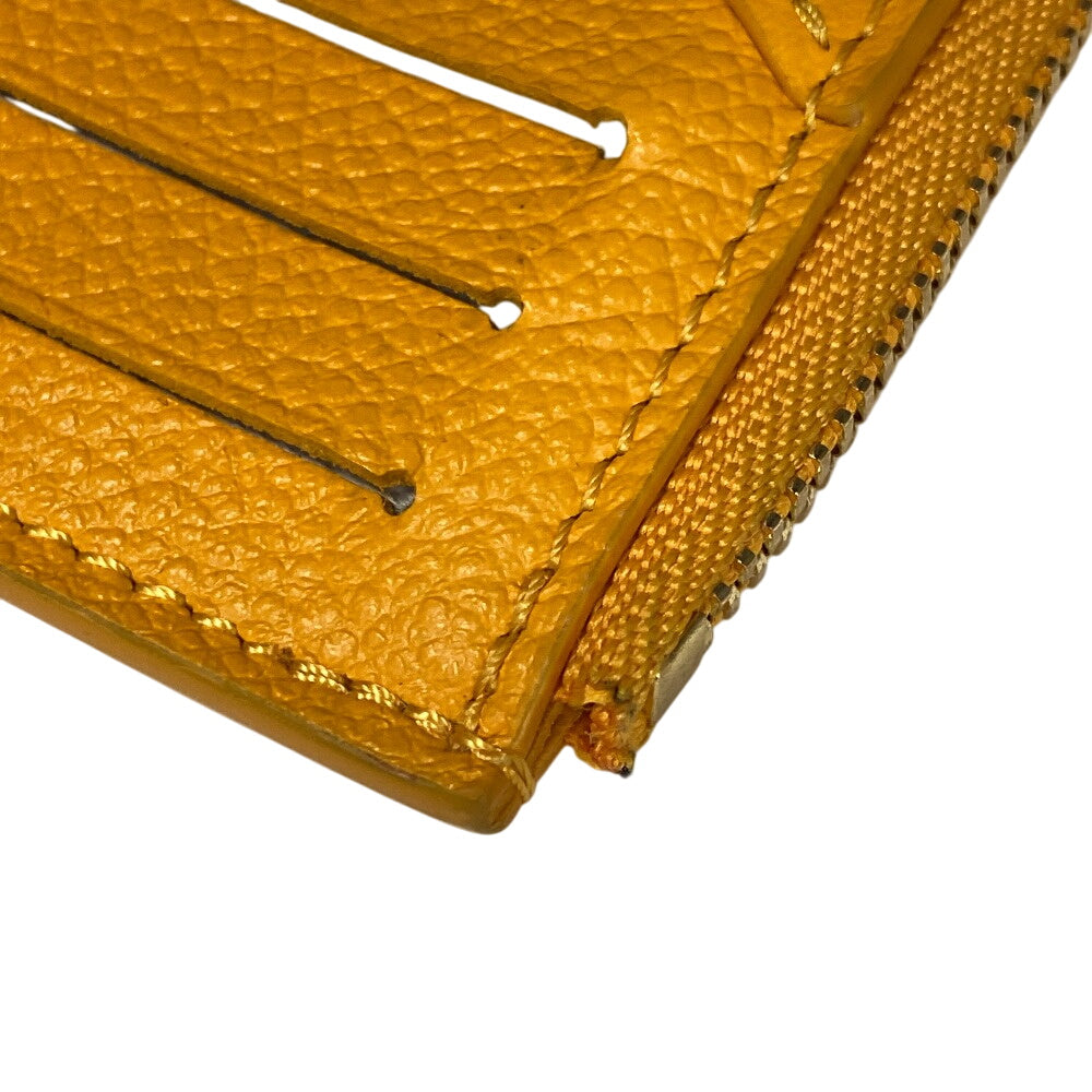 LOUIS VUITTON Coin case M11412 Monogram Ann Platt yellow Card Case Monogram Ann Platt Porte Cartes Romy(Unisex)  d