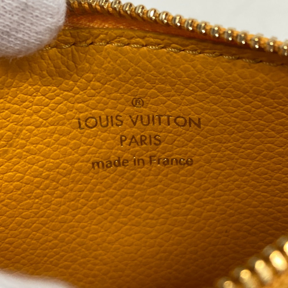 LOUIS VUITTON Coin case M11412 Monogram Ann Platt yellow Card Case Monogram Ann Platt Porte Cartes Romy(Unisex)  d