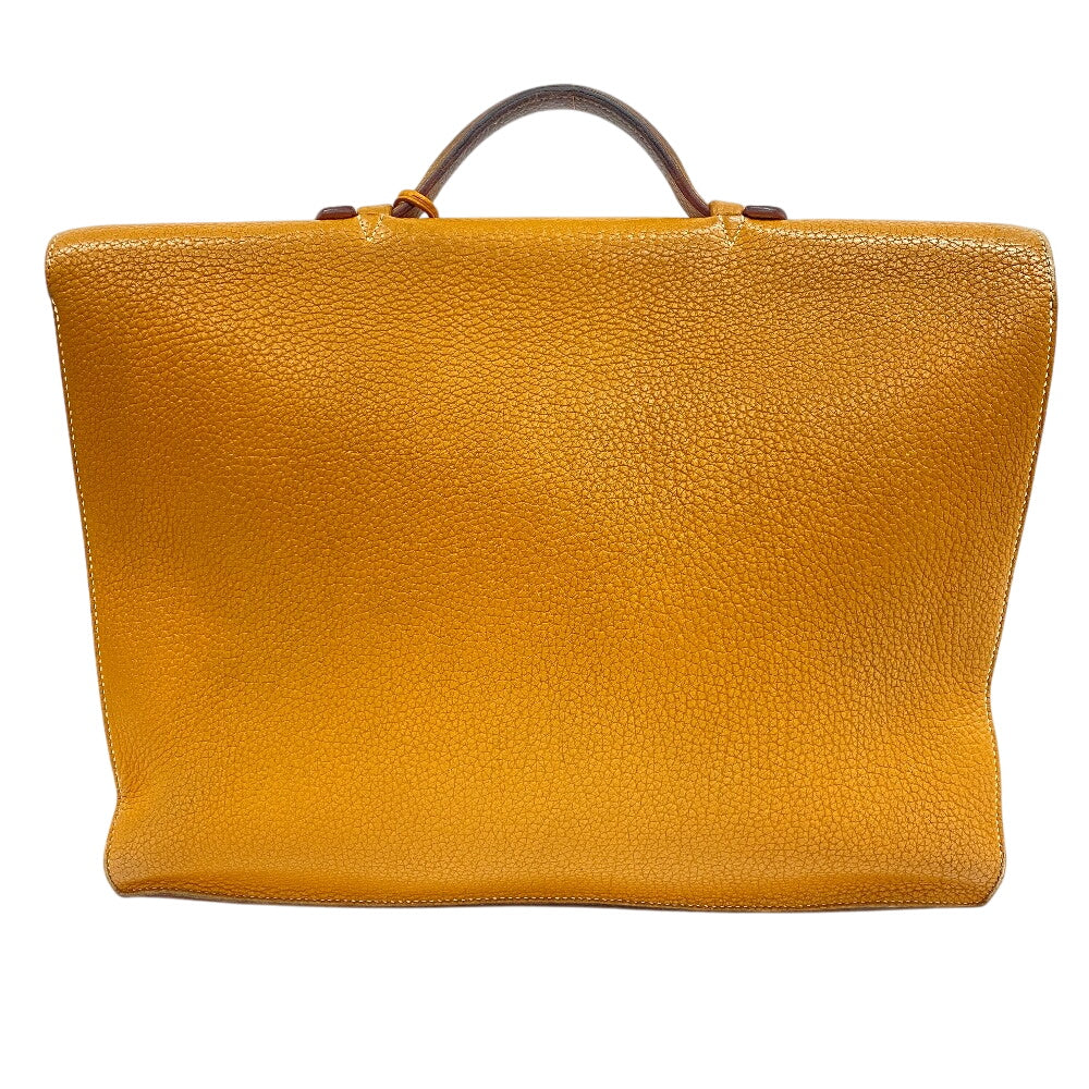 HERMES Business bag Fjord natural Sac Adepeche 38 mens  d