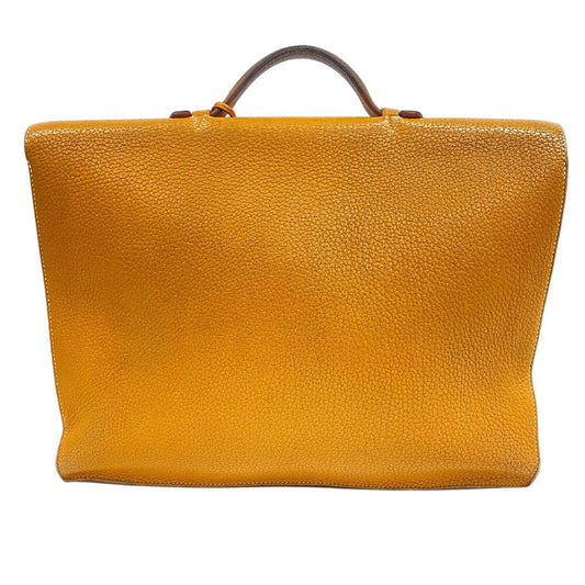 HERMES Business bag Fjord natural Sac Adepeche 38 mens  d