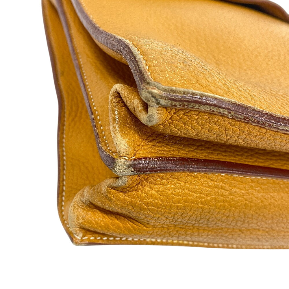HERMES Business bag Fjord natural Sac Adepeche 38 mens  d