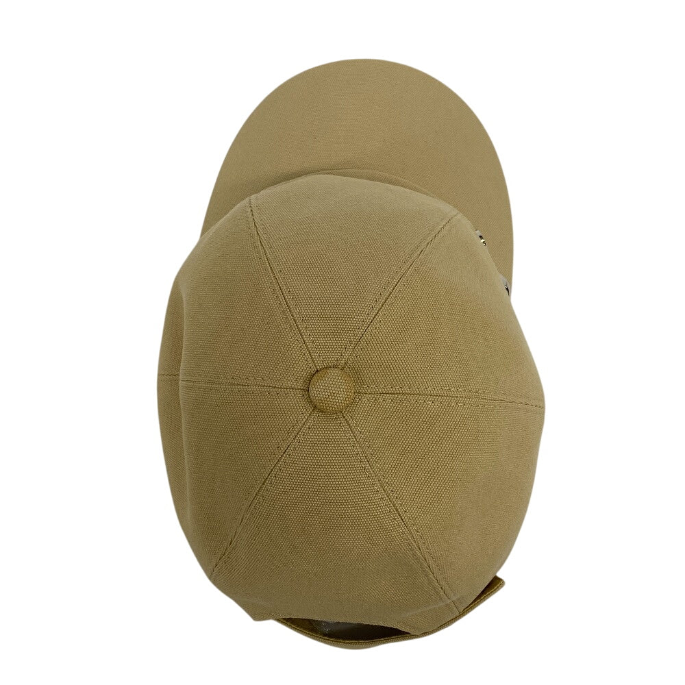 HERMES cap cotton beige Serena Seashell unisex(Unisex) 58  d