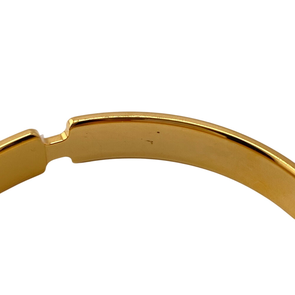 HERMES Bangle leather gold Olympe Women  d
