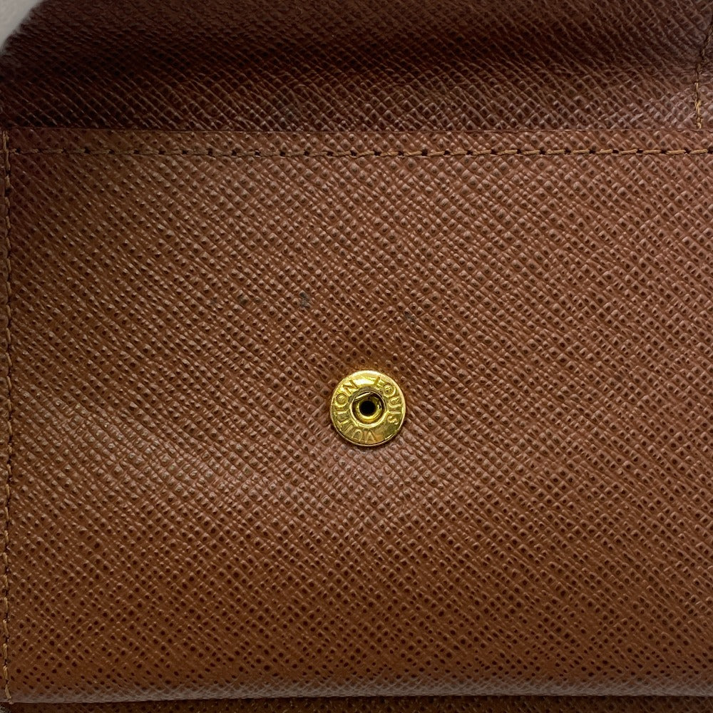 LOUIS VUITTON Bifold Wallet M62288 leather Brown Compact wallet Monogram Portefeuille Marco NM mens  d