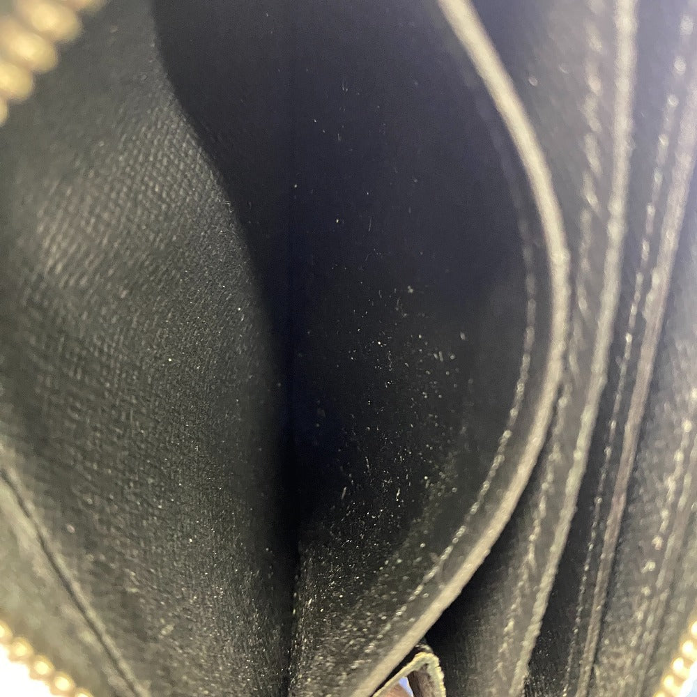 LOUIS VUITTON Coin case M30511 Noir Taiga Zip around purse mens  d