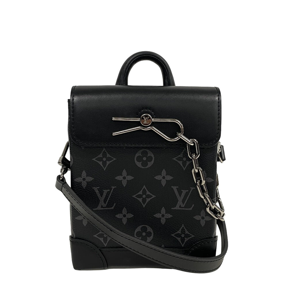 LOUIS VUITTON Shoulder Bag M82774 Monogram Eclipse black Monogram Eclipse Nano Steamer