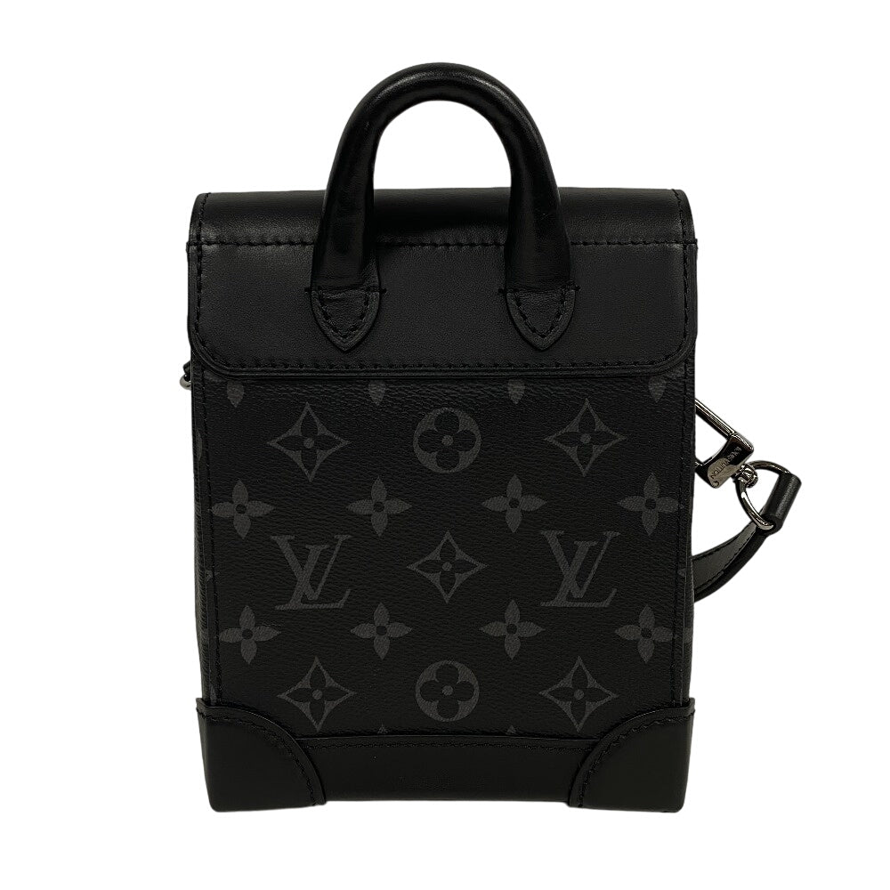 LOUIS VUITTON Shoulder Bag M82774 Monogram Eclipse black Monogram Eclipse Nano Steamer