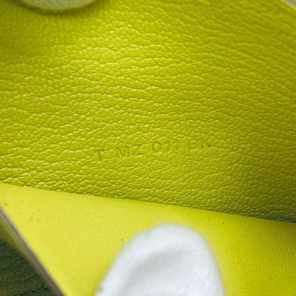 HERMES Card Case Chevre Misol yellow Baan Women(Unisex)  d