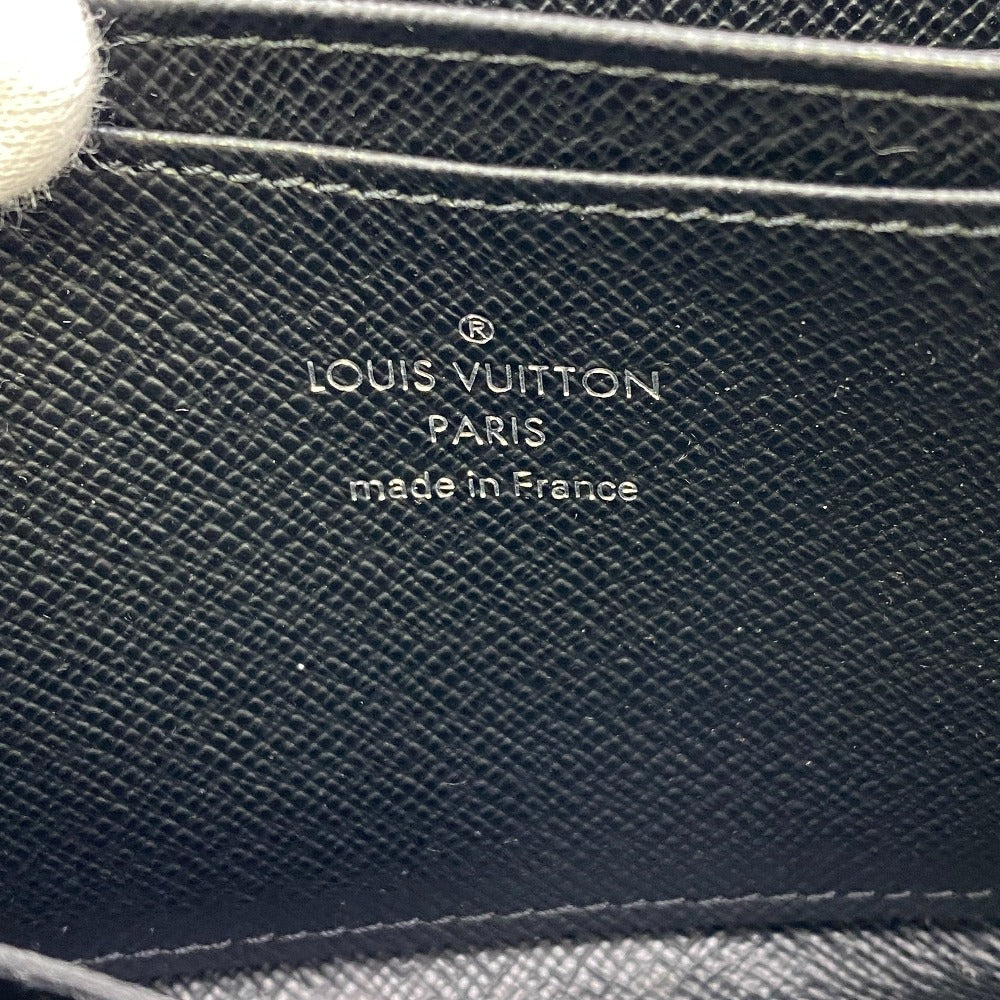 LOUIS VUITTON Coin case M60152 leather black 1 Epi Zip around purse mens(Unisex)  d