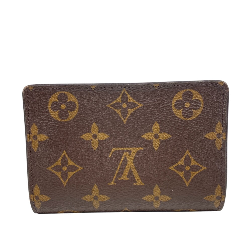LOUIS VUITTON Bifold Wallet M69432 leather Brown Portefeuille Monogram reverse Juliet Women  d