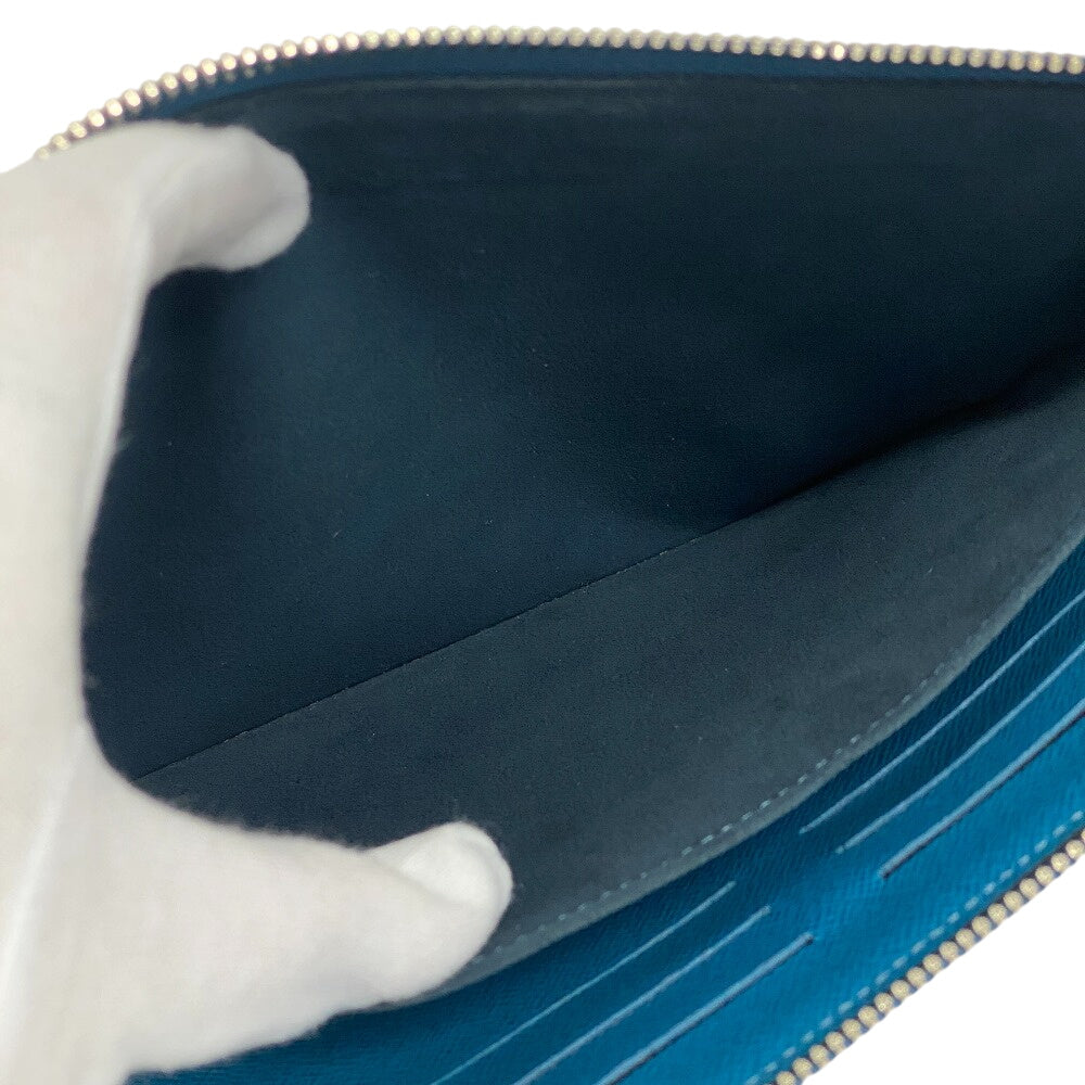 LOUIS VUITTON Clutch bag M58842 leather turquoise blue Epi Pochette Jules PM mens  d