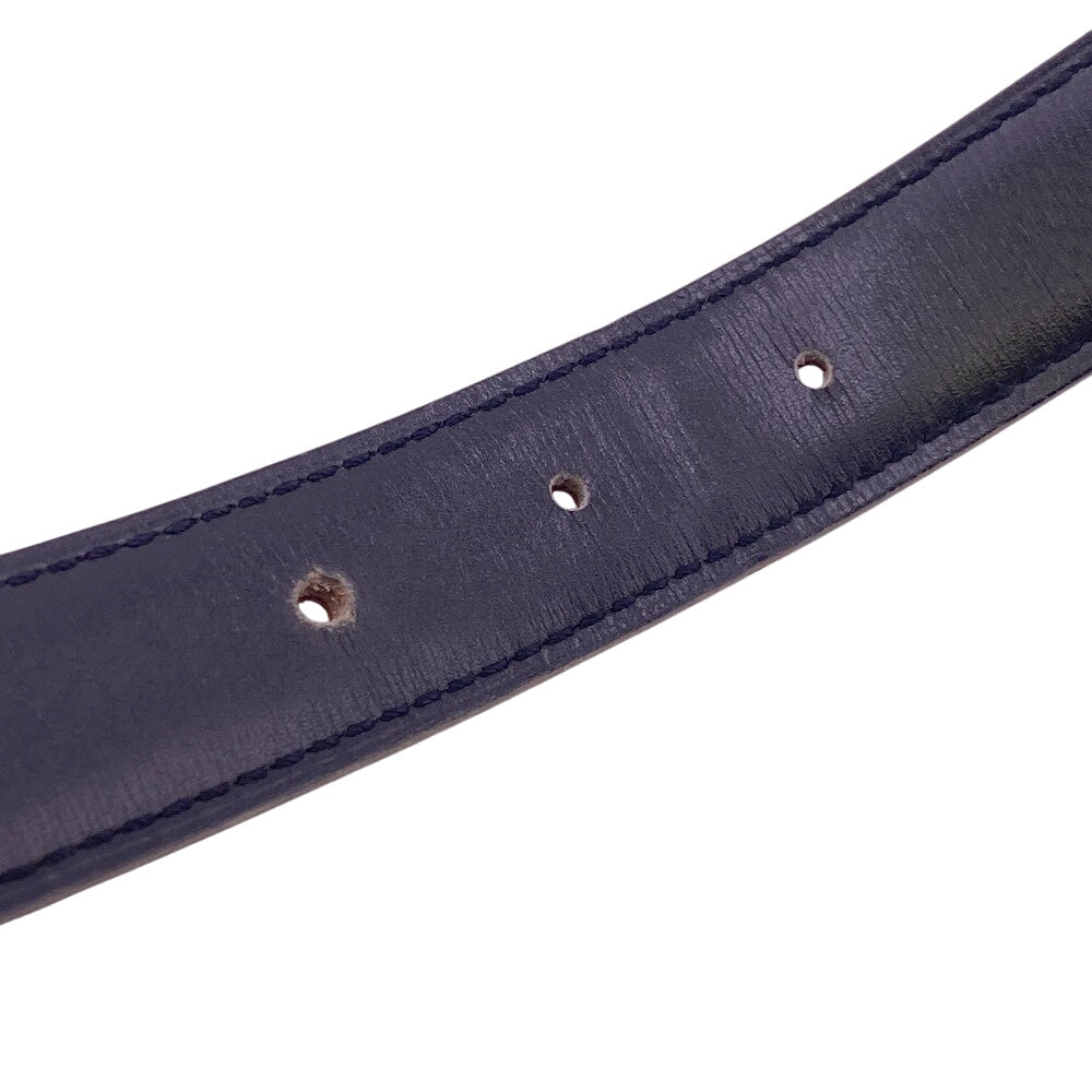 HERMES belt leather Brown 1 Mini Constance H Belt Women  d