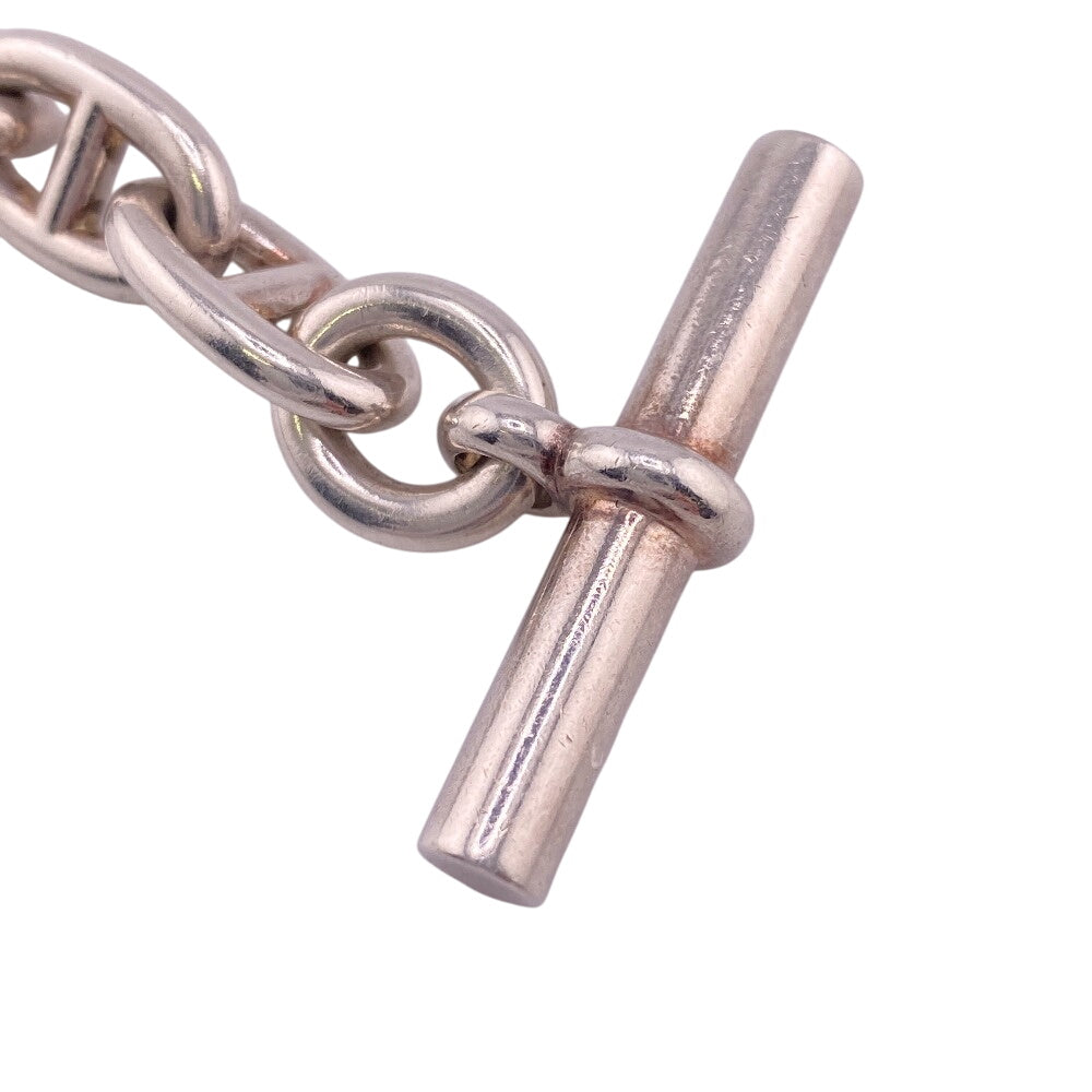 HERMES bracelet Silver925 Silver 15 frames Chene DunkleMM(Unisex)  d