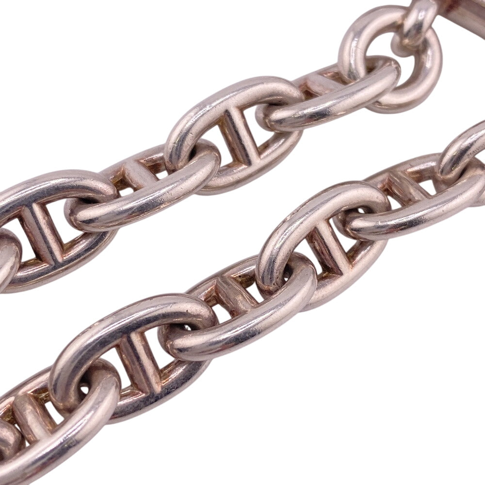 HERMES bracelet Silver925 Silver 15 frames Chene DunkleMM(Unisex)  d
