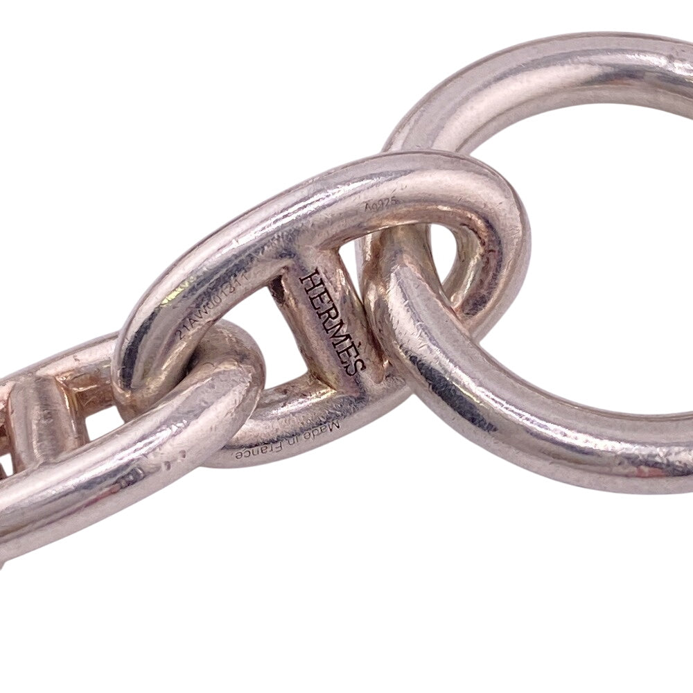 HERMES bracelet Silver925 Silver 15 frames Chene DunkleMM(Unisex)  d