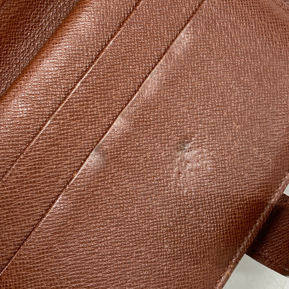 LOUIS VUITTON Bifold Wallet M61207 leather Brown Compact wallet Monogram Porto Papie Zip Women(Unisex)  d