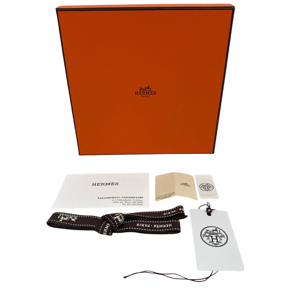 HERMES scarf silk Orange JUNGLE LOVE Carre70 Women  d