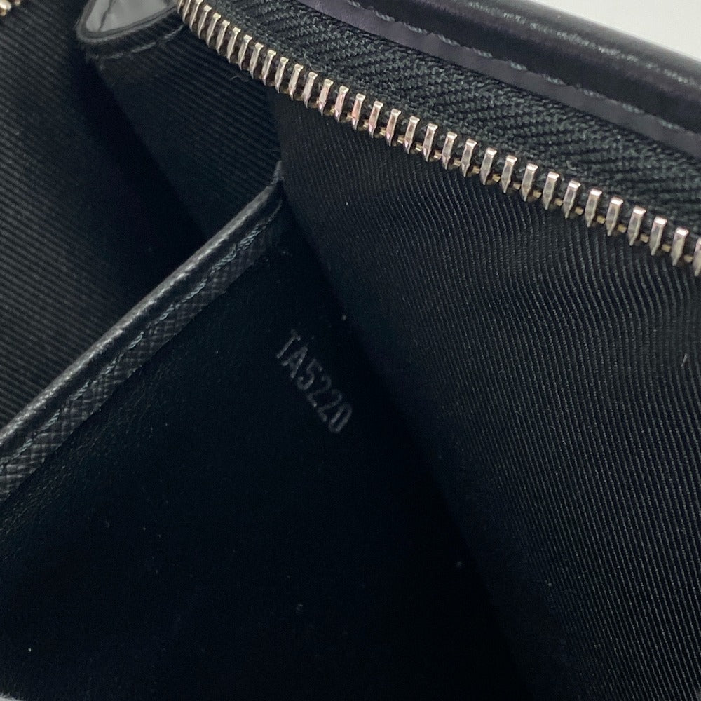 LOUIS VUITTON Clutch bag N41696 Patent leather black Pochette Damier Grafitte Voyage MM mens  d