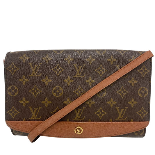 LOUIS VUITTON Shoulder Bag M51797 leather Brown Monogram Bordeaux27 Women
