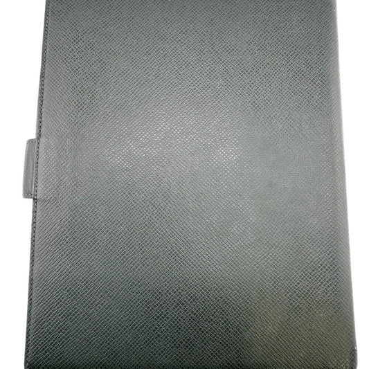 LOUIS VUITTON Notebook cover R20705 leather green Taiga Epithea Agenda GM mens