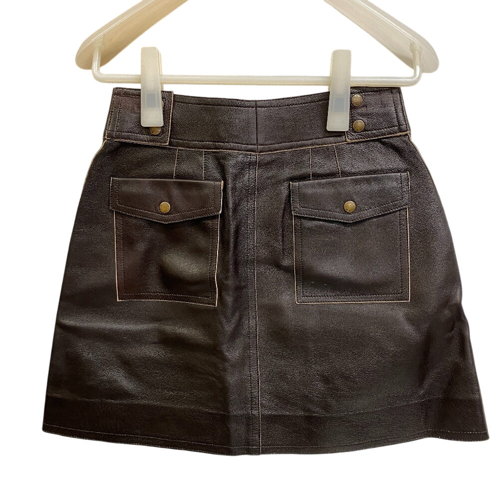 LOUIS VUITTON setup lambskin Brown   ready-to-wear 34