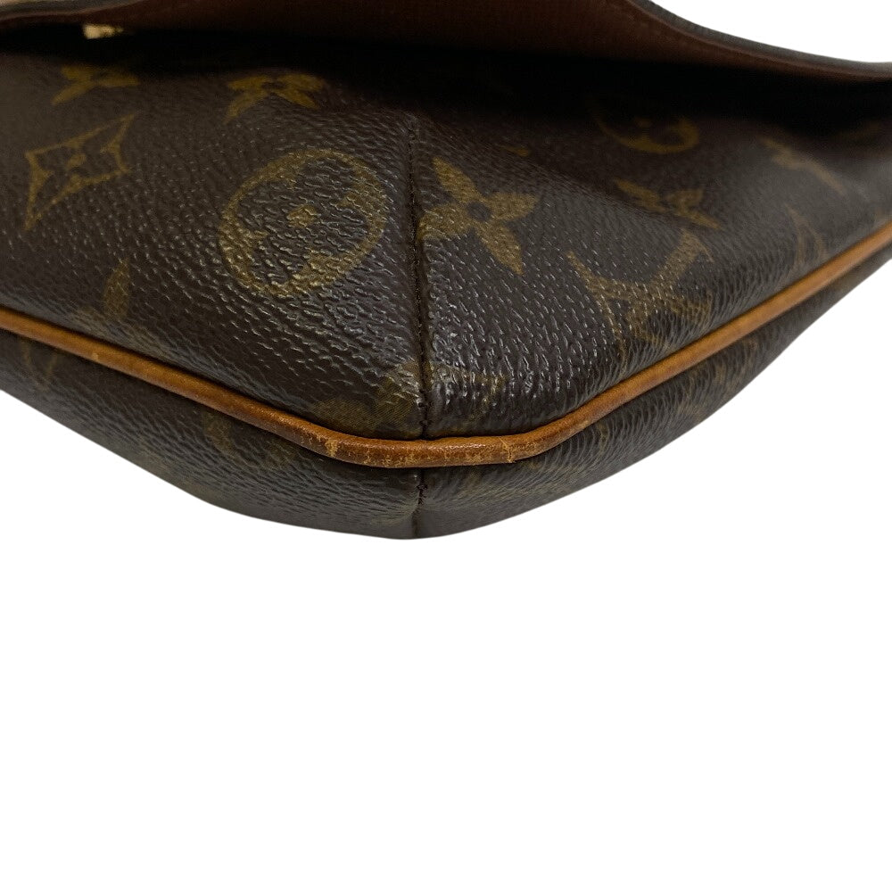 LOUIS VUITTON Shoulder Bag M51258 leather Brown Short strap Monogram M tte Salsa Women