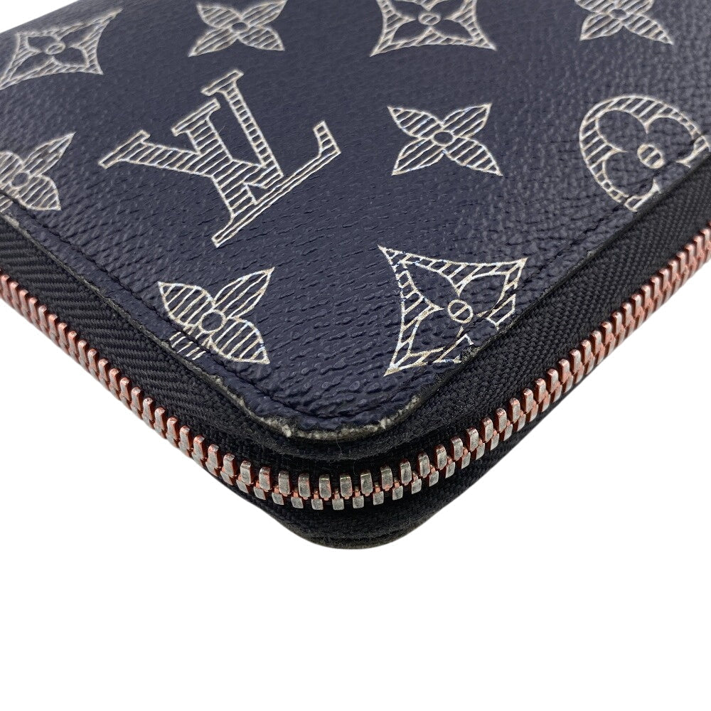 LOUIS VUITTON Long Wallet Purse M62931 Monogram, Monogram Ink Navy Monogram ink Zippy Organizer NM
