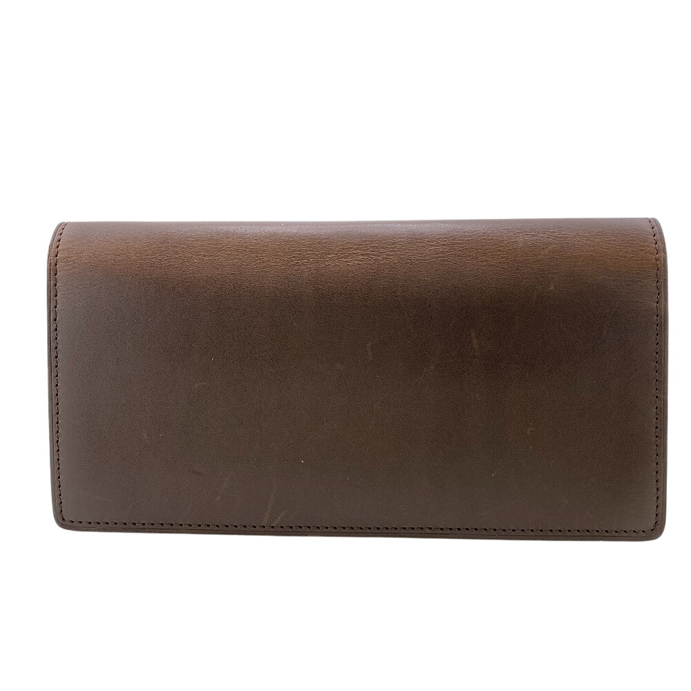 LOUIS VUITTON Long Wallet Purse M85092 leather Brown Nomad Portefeuille Brother