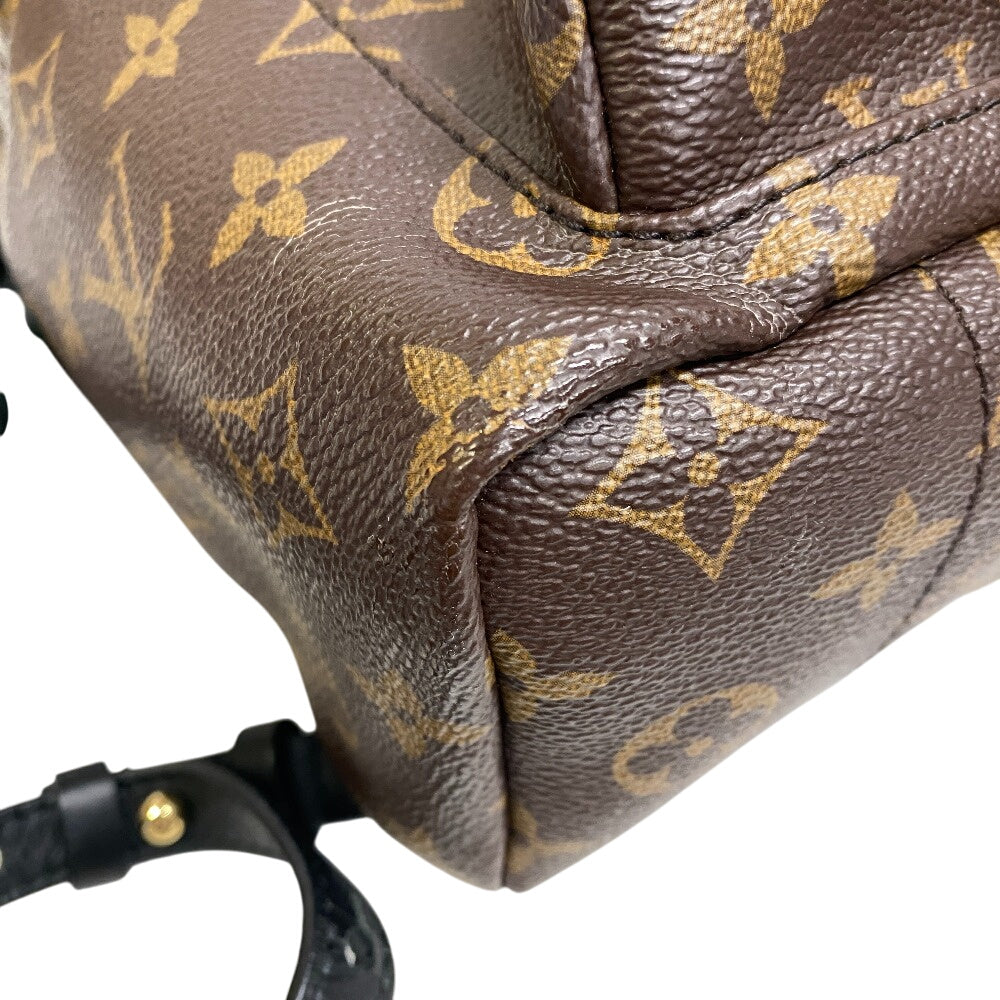LOUIS VUITTON Backpack M41560 leather Brown Monogram Palm Springs PM Backpack