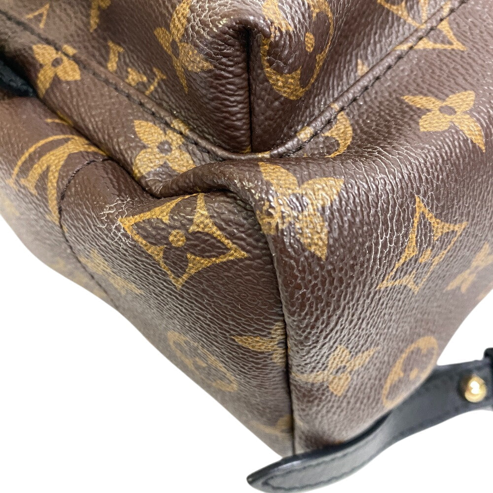 LOUIS VUITTON Backpack M41560 leather Brown Monogram Palm Springs PM Backpack
