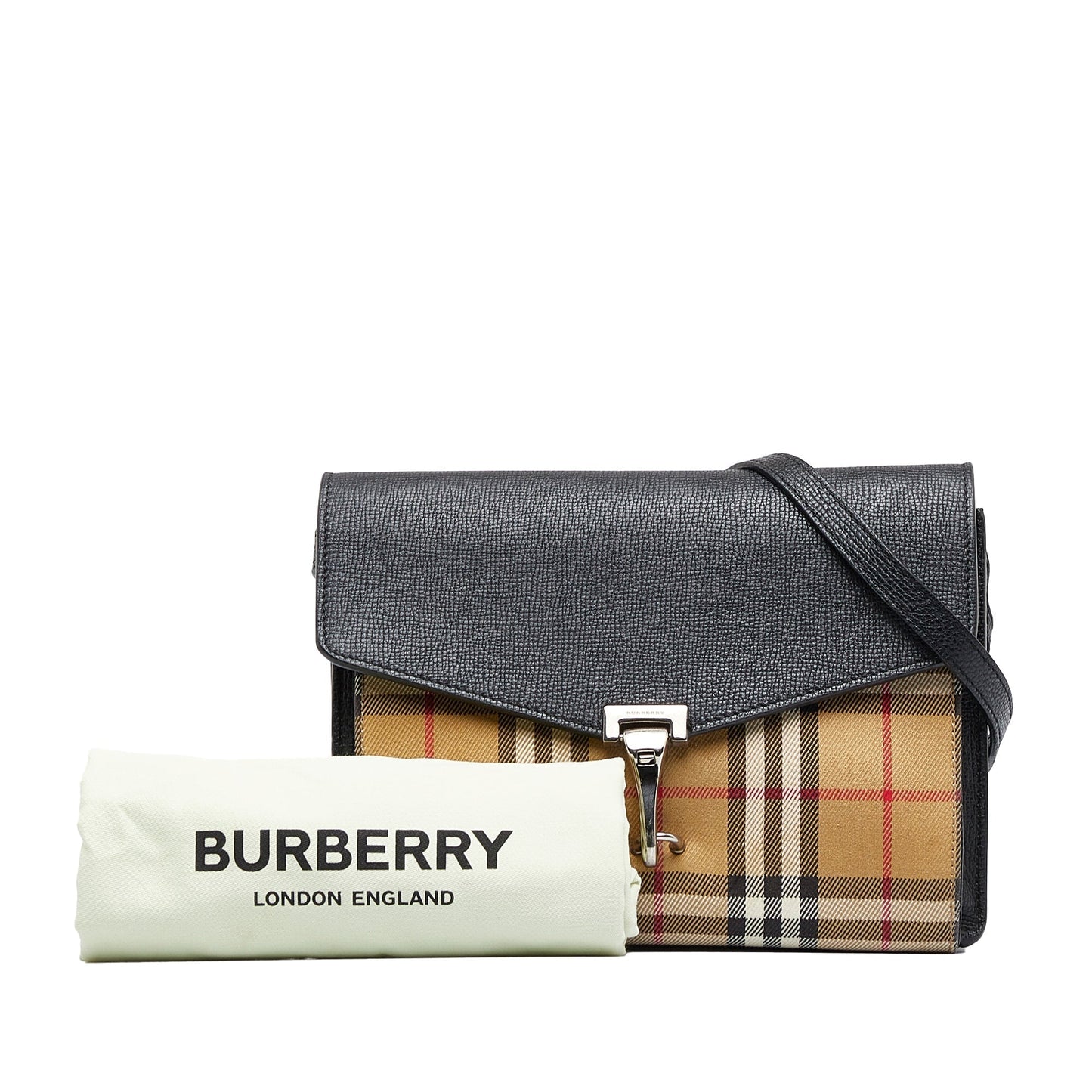 Burberry Macken Brown Ho  Check Canvas