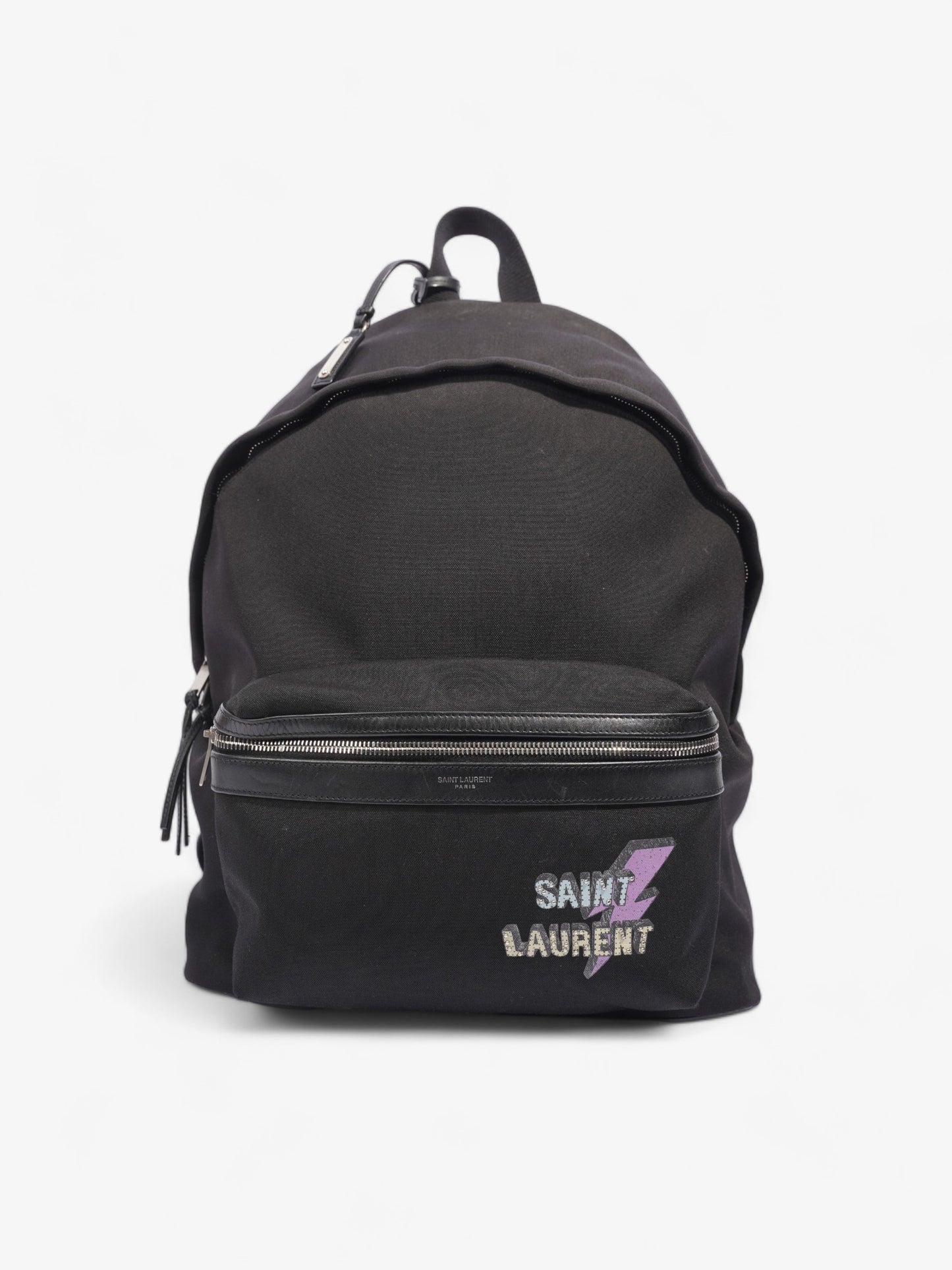Saint Laurent   Print City Black Canvas